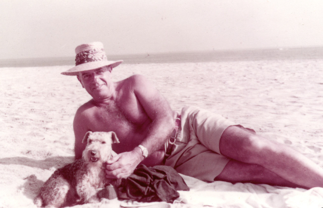 Henry S.P. Howard at the beach